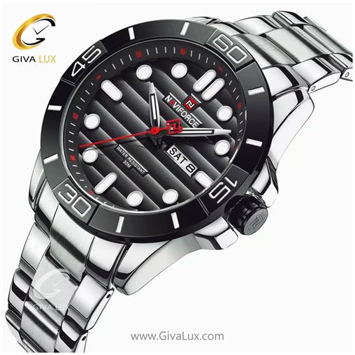 ساعت مچی مردانه بند فلزی ناوی فورس مدل NF9198 9198sb (1).jpg